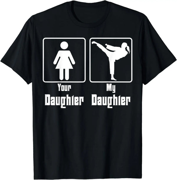 T Shirt Arts Martiaux Père Fille