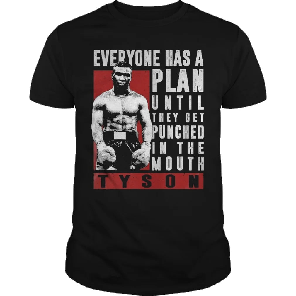 Tee Shirt Mike Tyson Everyone Has a Plan