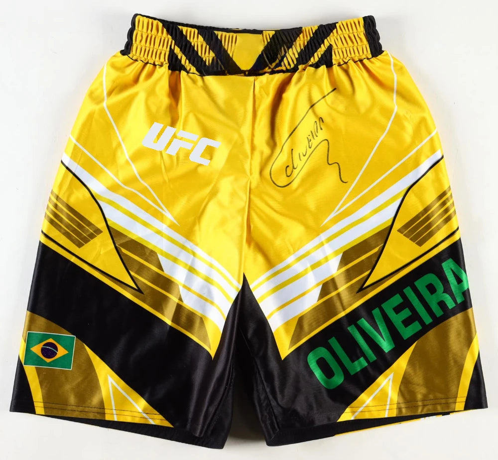 Short de MMA Édition Brésil Oliveira Jaune