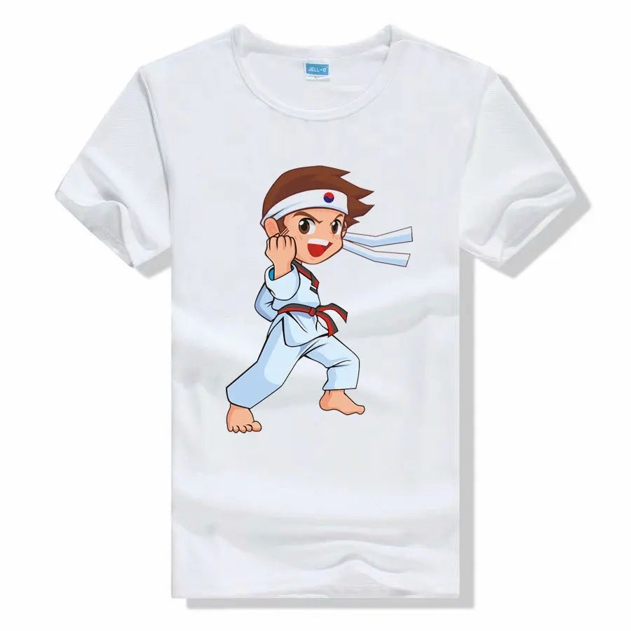 T Shirt Taekwondo Dessin