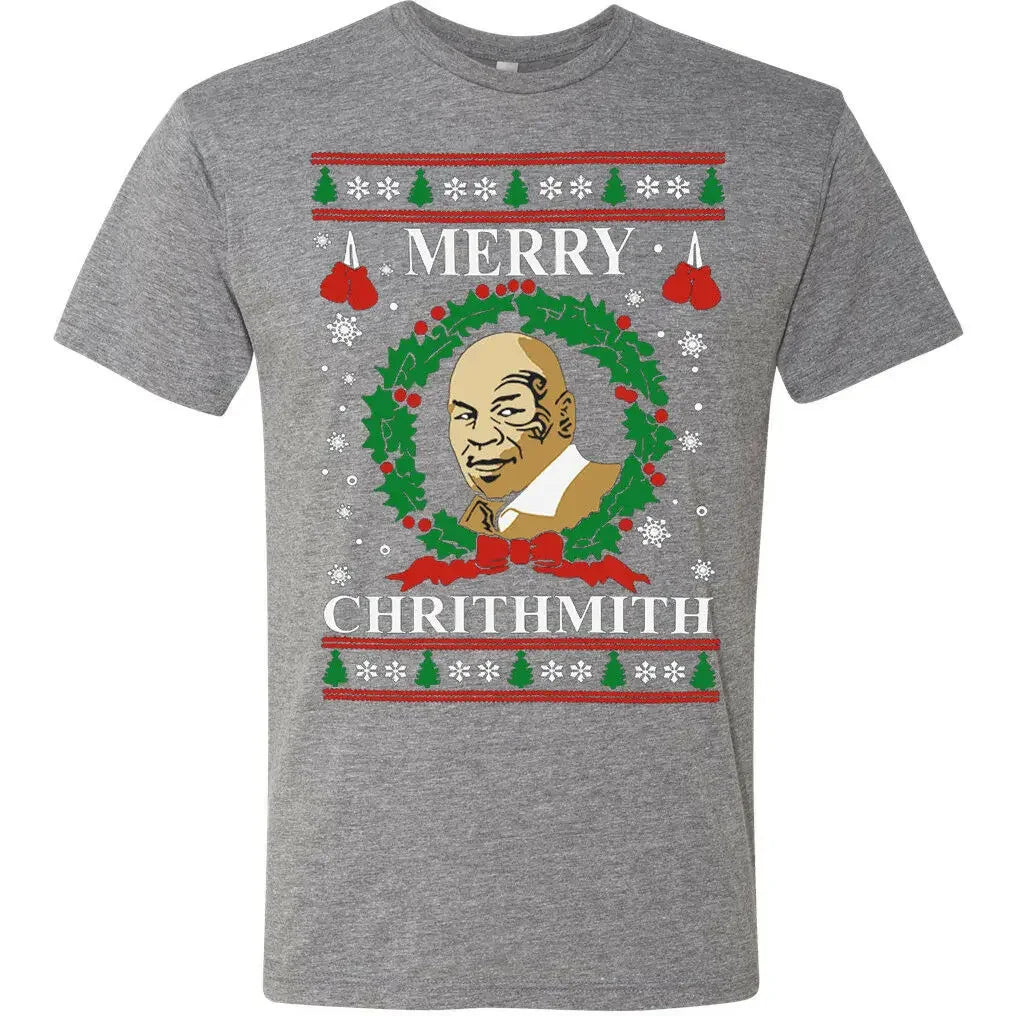 T Shirt Mike Tyson Noel Merry Chrithmith