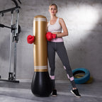 Punching Ball Gonflable Noir et Dorée