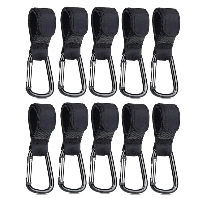 Mousqueton en Alliage d'Aluminium et Velcro pour Punching Ball