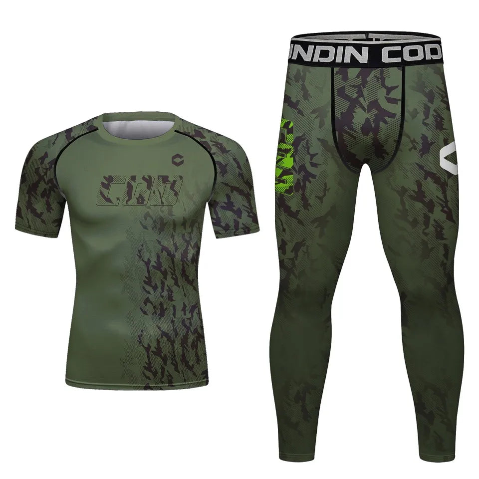 Rashguard Camouflage Kaki