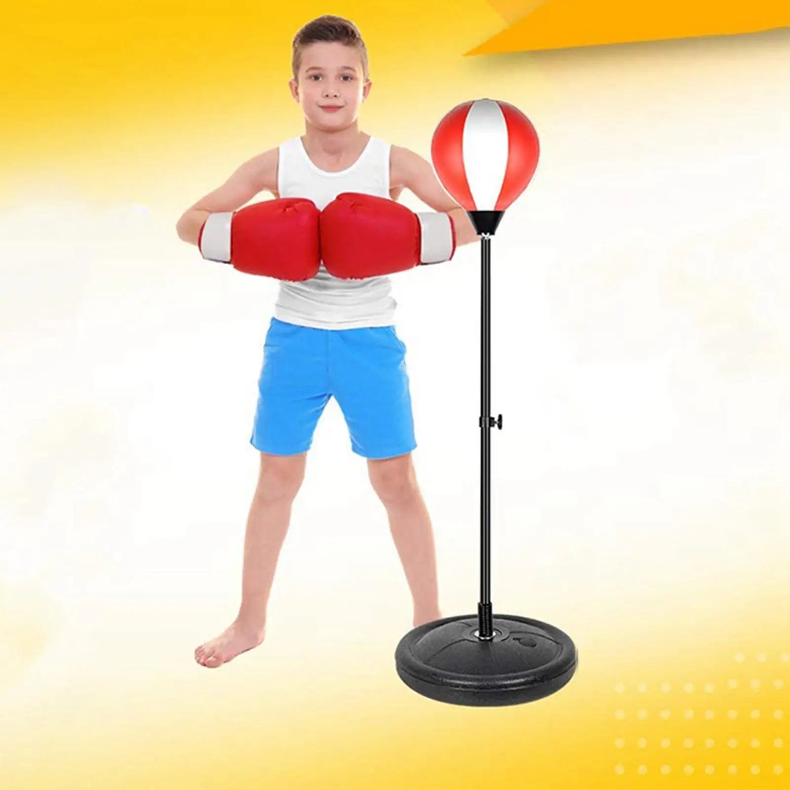 Punching Ball Gonflable sur Pied