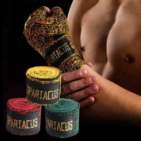 Cotton Kick Boxing Wraps Bandage Sanda Taekwondo Muay Thai Guantes De Boxeo Wris