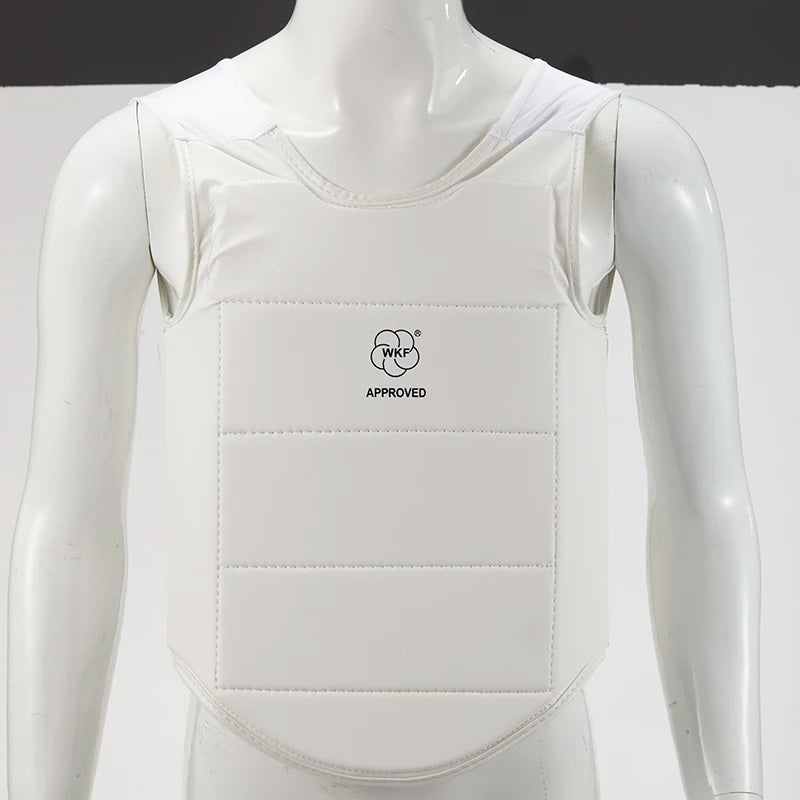 Plastron Karate Blanc