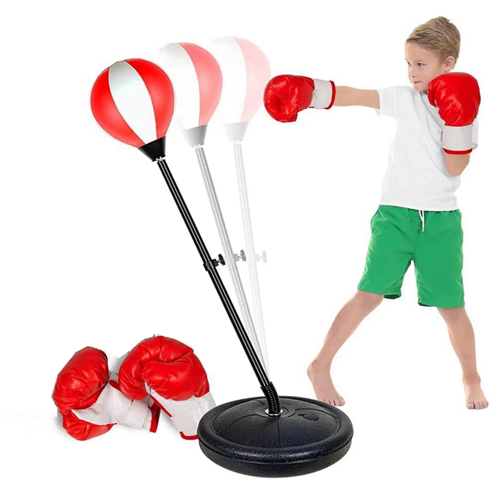 Punching Ball Gonflable sur Pied