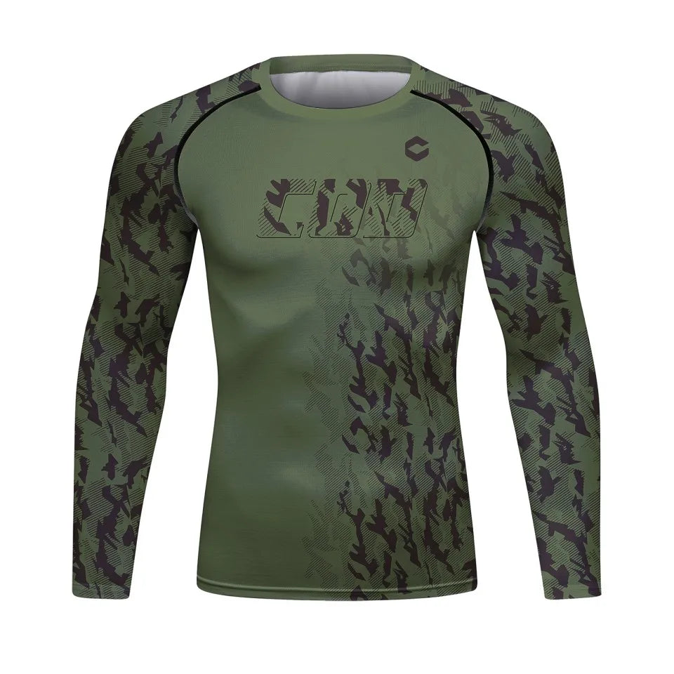 Rashguard Camouflage Kaki