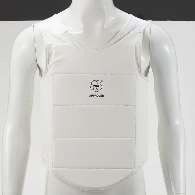 Plastron Karate Blanc
