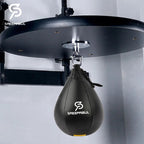 Speed Bag Suspendu noir installé