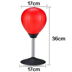 dimension Mini Poire de Boxe de Table