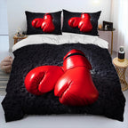 Housse de Couette et Taie d'Oreiller Boxe