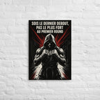 Tableau Toile Fine Boxe Dernier Debout