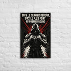 Tableau Toile Fine Boxe Dernier Debout