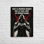 Tableau Toile Fine Boxe Dernier Debout