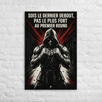 Tableau Toile Fine Boxe Dernier Debout